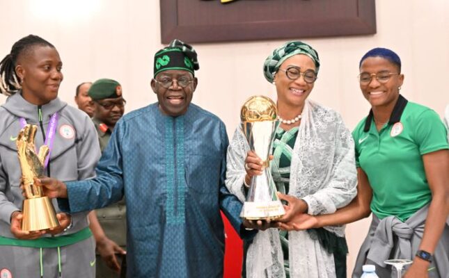 Tinubu Honours Super Falcons With National Awards